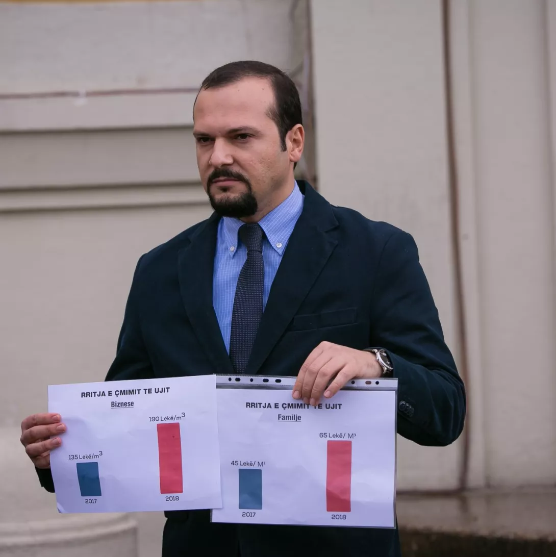 "Rritja e çmimit të ujit, arsye privatizimi i afërt i UKT-së"