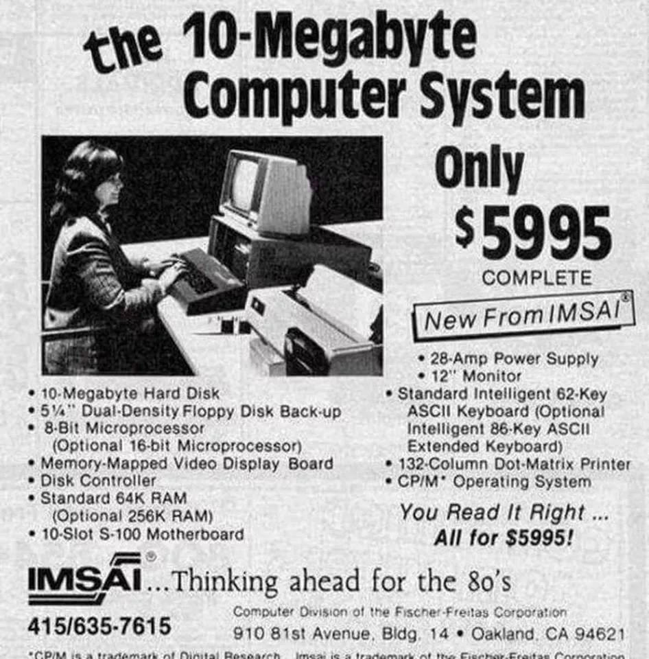 1977/10 mega kompjuter për vetëm 5995 dollarë:)))))