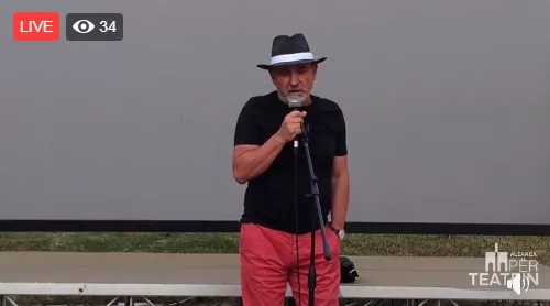 Video/Protesta kundër prishjes së Teatrit Kombëtar dhe grabitjes së pronës publike
