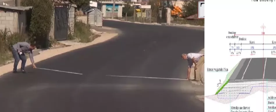 Mijëra euro abuzime në rrugën Cërrik-Belsh