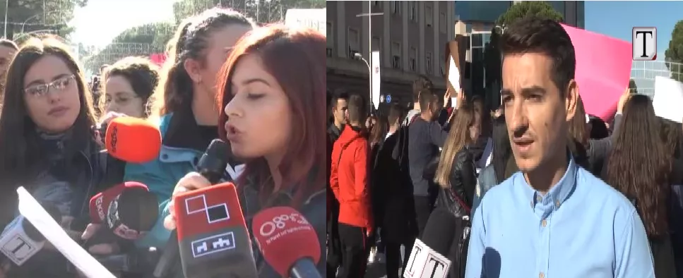 Kundër tarifave të universitetit, në protestë dhe ish-zv.ministri i Arsimit, Taulant Muka