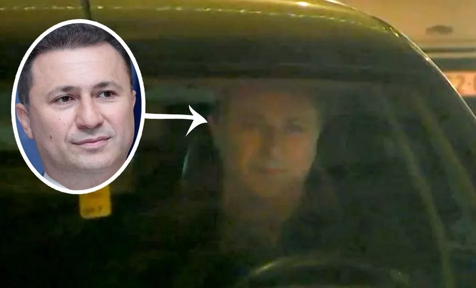 Zyrtare, Gruevski doli ilegalisht nga Maqedonia