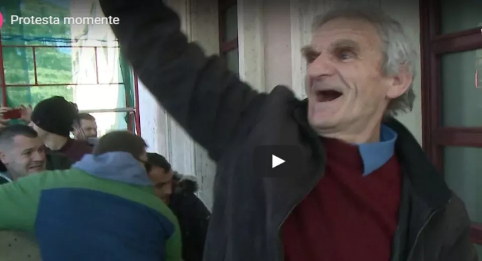 Momente nga showbiz-i i protestës (Video)