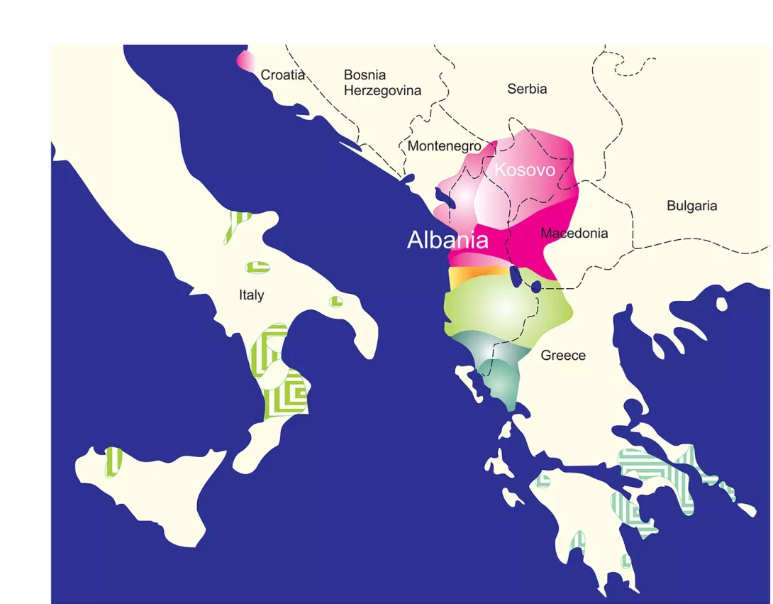 Ndamja krahinore e popullit shqiptar - Toskëria