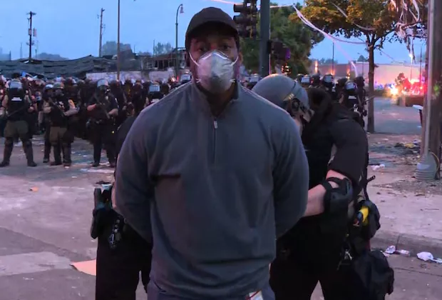 Video/Korrespondenti i CNN në Mineapolis arrestohet live