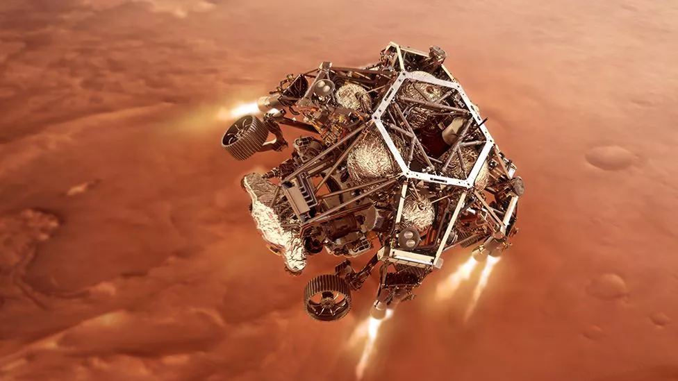 NASA zbret në Mars