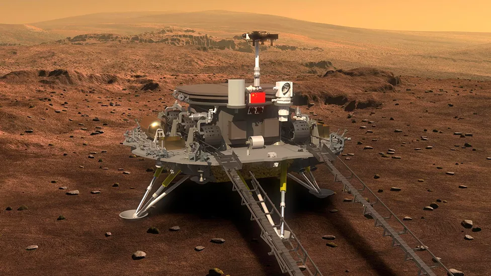 Kina zbret në Mars (VIDEO)