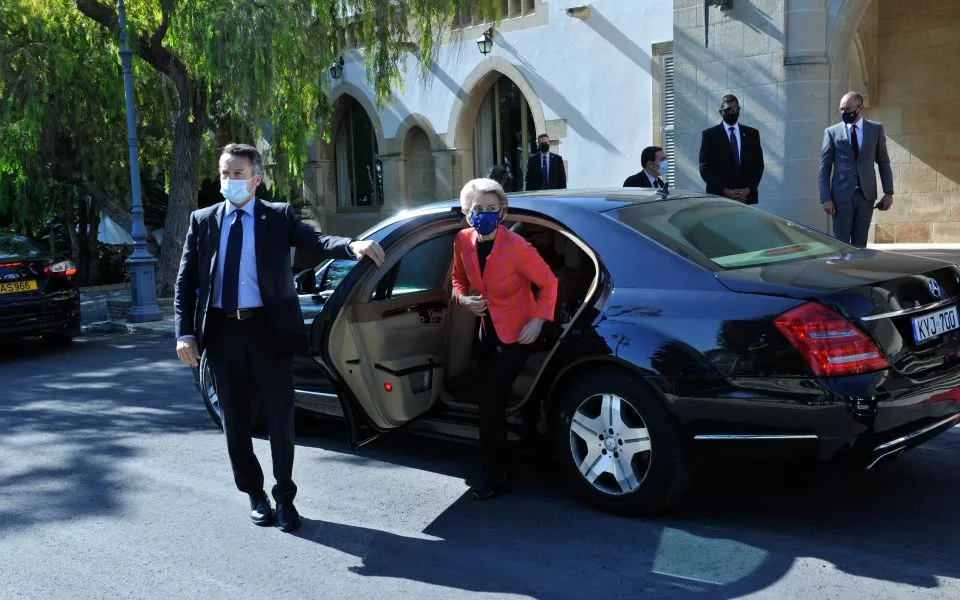 Von der Leyen: BE-ja nuk do të pranojë kurrë zgjidhjen e dy shteteve për Qipron