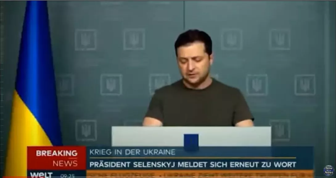 Përkthyesja nuk i mban dot lotët ndërsa përkthen fjalimin e Zelenksit (VIDEO)