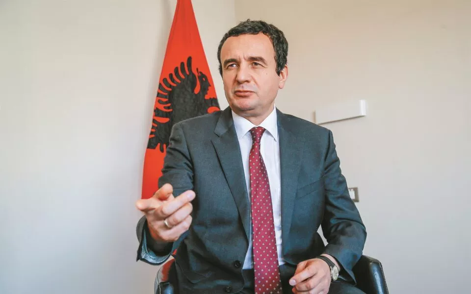 Kurti: Kushtetuta e Kosovës nuk e lejon referendumin për bashkimin me Shqipërinë