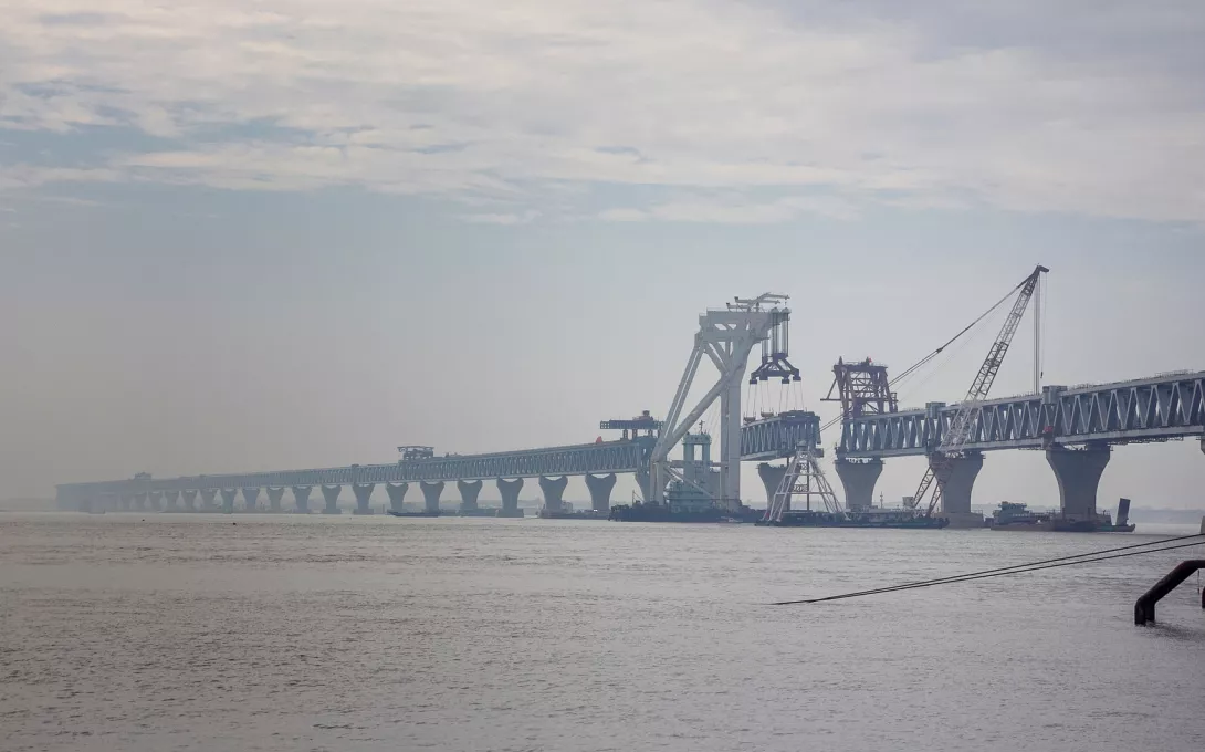 Bangladeshi inauguron urën 6.15 km në lumin Padma. 3.87 mld $ financim i brendshëm