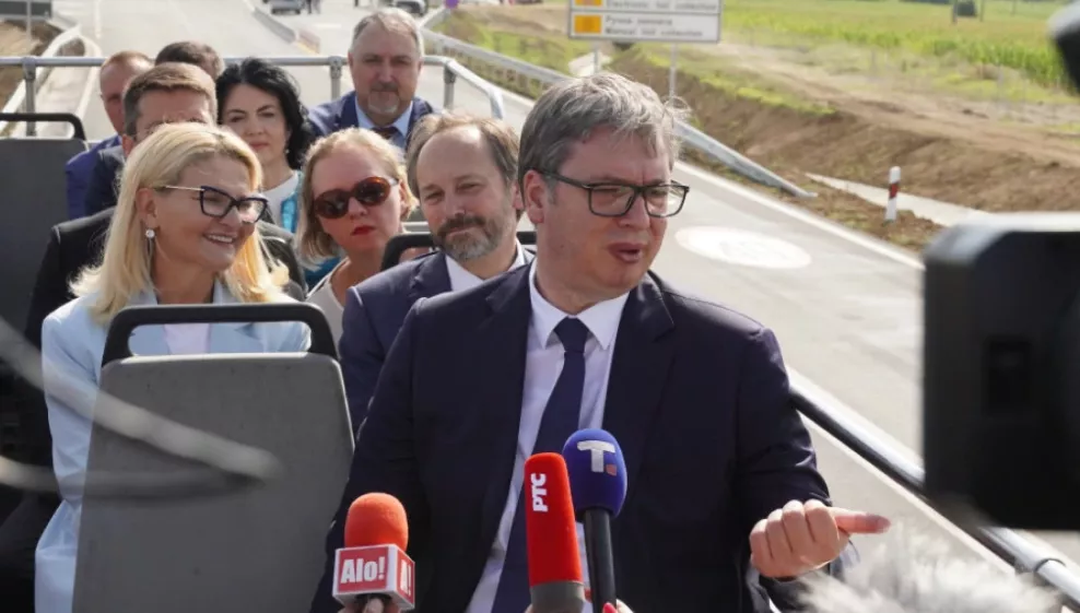 Jam krenar që kjo rrugë do na lidhë me serbët, me shqiptarët etnikë në Kosovë dhe shqiptarët në Tiranë