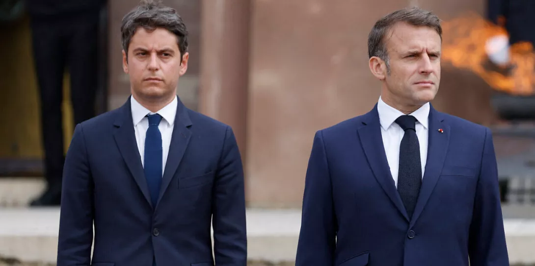 Macron refuzon dorëheqjen e kryeministrit Gabriel Attal