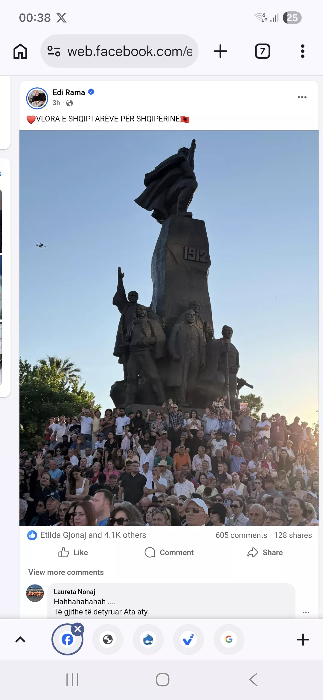 Një mesazh përçarës nga Kryeministri