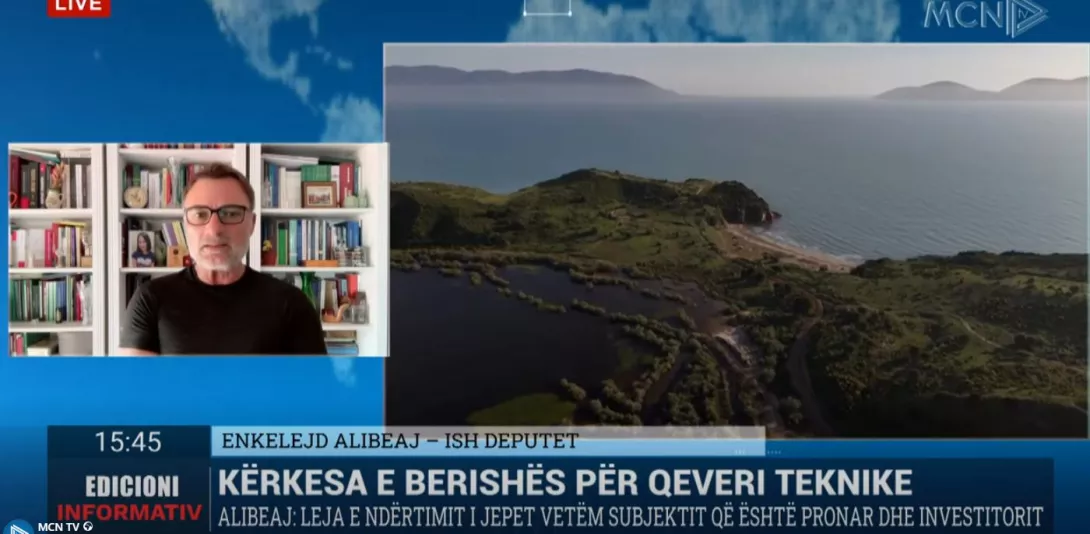 Leja për ndërtimin në Zvërnec kundër ligjiy/ Alibeaj: I jepet vetëm Pronarit/Investitor kur ka edhe projekt